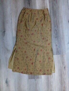 Vintage Kathie Lee Green Skirt 90s